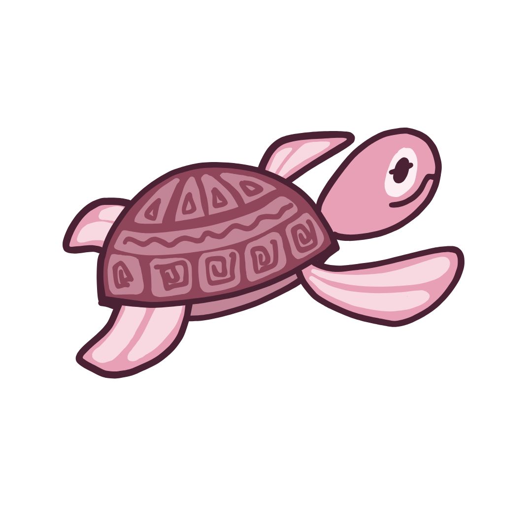 Decorative tortoise left